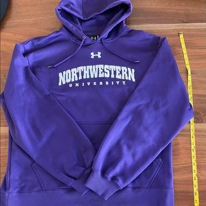 Under Armour NORTHWESTERN UNIVERSITY hoodie! Super comfy! Smoke free home. Nice!